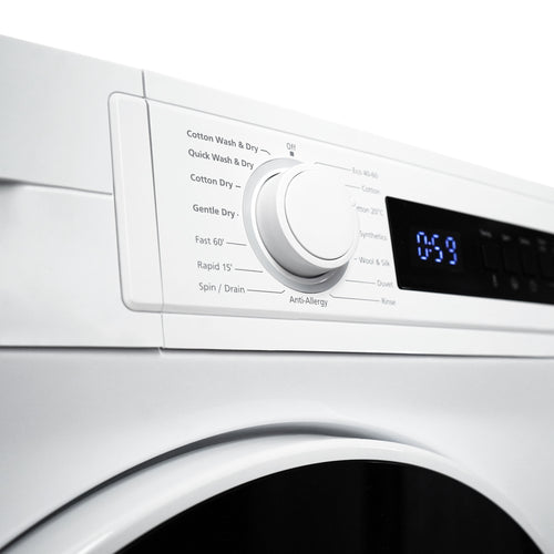 Montpellier MWD8514W - White 8KG Washer Dryers - 1400 RPM - A/E energy