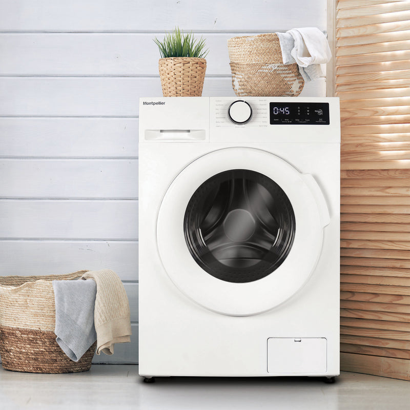 Montpellier MWM1214W - White 12KG Washing Machine - 1400 RPM - A energy
