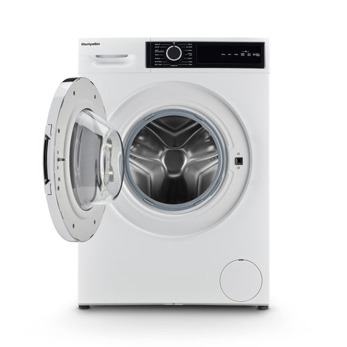 Montpellier MWM1014BLW - White 10KG Washing Machine - 1400 RPM - A Energy
