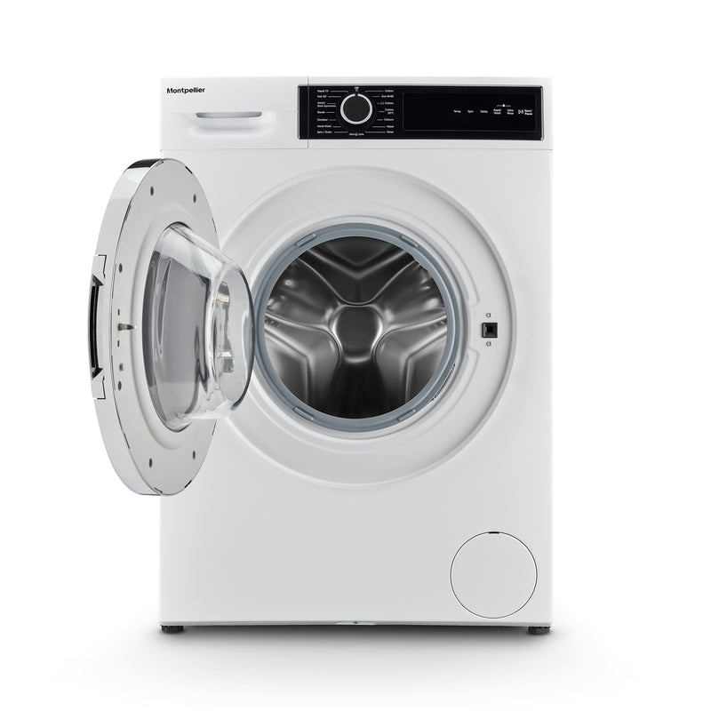 Montpellier MWM1014BLW - White 10KG Washing Machine - 1400 RPM - A Energy