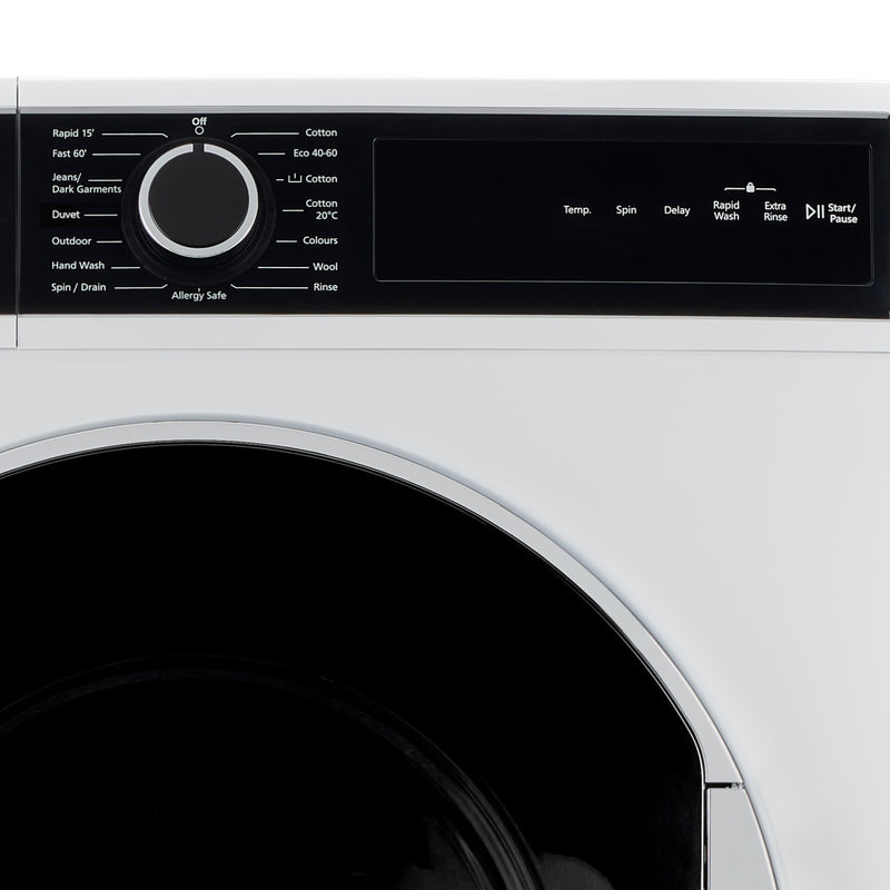 Montpellier MWM1014BLW - White 10KG Washing Machine - 1400 RPM - A Energy