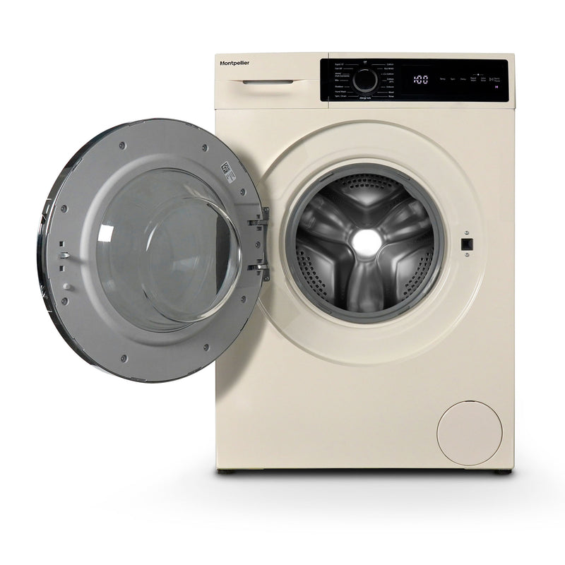 Montpellier MWM814BLC - Cream 8KG Washing Machine - 1400 RPM - A energy