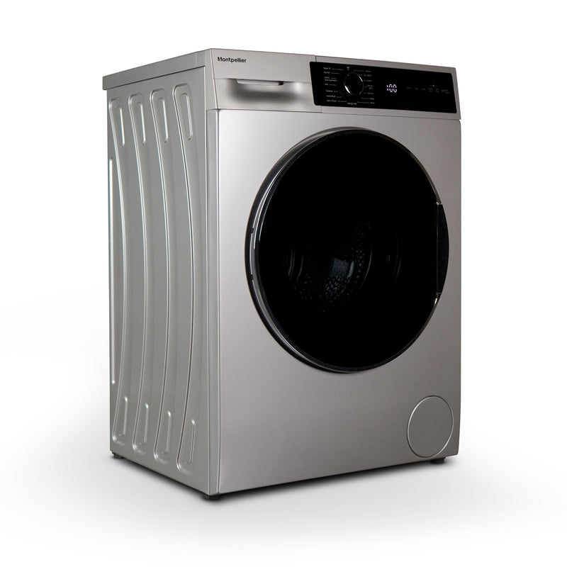 Montpellier MWM814BLS - Silver Freestanding 8KG Washing Machine - 1400 RPM - A energy