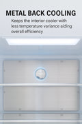 Tesla T530TDXG - Stainless Steel American Fridge Freezer - 529L - E Energy Rating