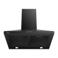 Midea MHA60A17EM400B - Black Chimney Extractor Hood 60cm - 400 m³/h - B Rated
