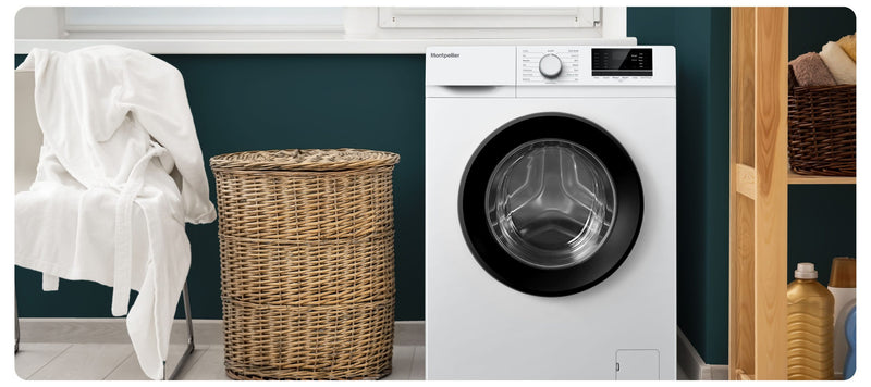 Montpellier MDA712CWM - White 7KG Washing Machine - 1200 RPM - A Energy