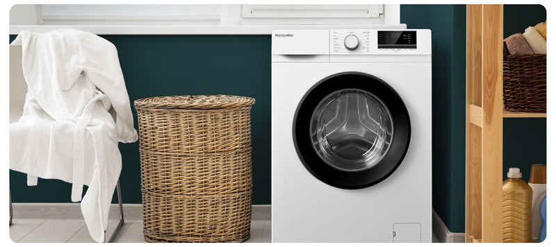 Montpellier MDA712CWM - White 7KG Washing Machine - 1200 RPM - A Energy