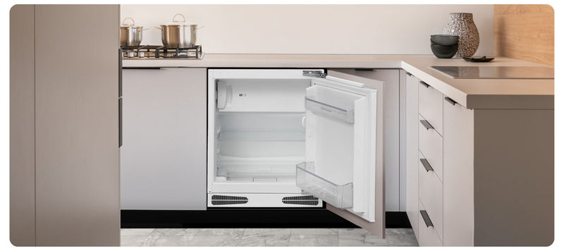 Montpellier MDAUCIB54W - White Undercounter Fridge - 115L - E Energy