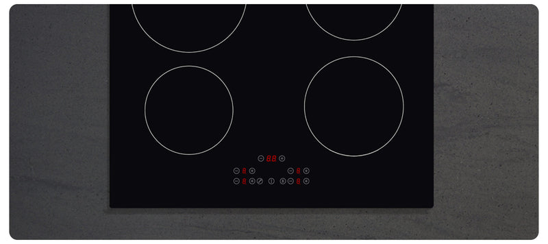 Montpellier MINH59-13A - Black 59cm 4 Zone Induction Hob - Plug In - A