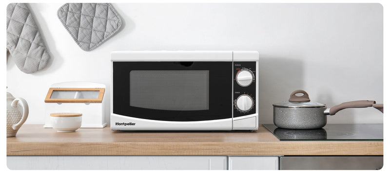 Montpellier MMW20W - White 20L Microwave - 700W