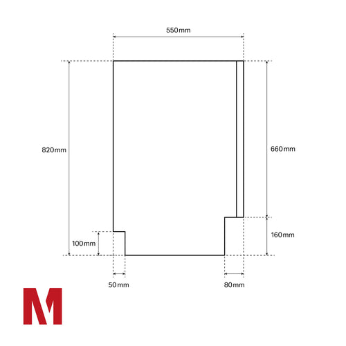 Montpellier MDWBID4553 - Slimline Integrated Dishwasher - 10 Place Settings - Energy Rating Unknown