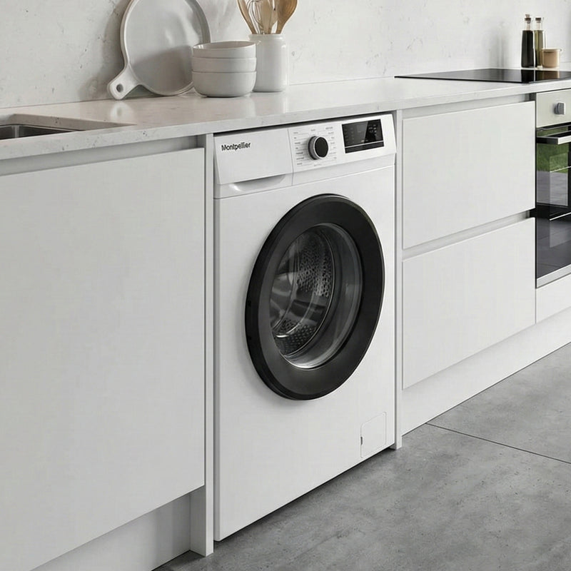 Montpellier MWM714W - White 7KG Washing Machine - 1400 RPM - B energy