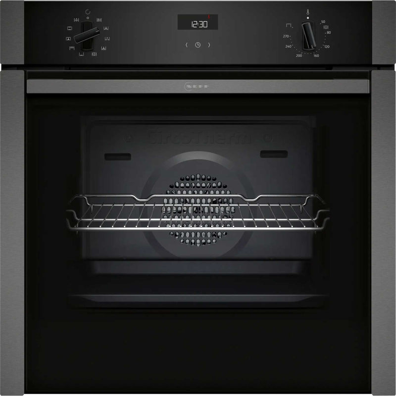 Neff B3ACE4AG3B N 50 - Graphite Single Oven - 71L - A+ Energy