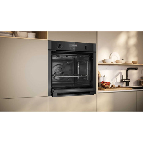 Neff B6ACH7AG7B - Graphite Single Oven - 71L - A+ Energy