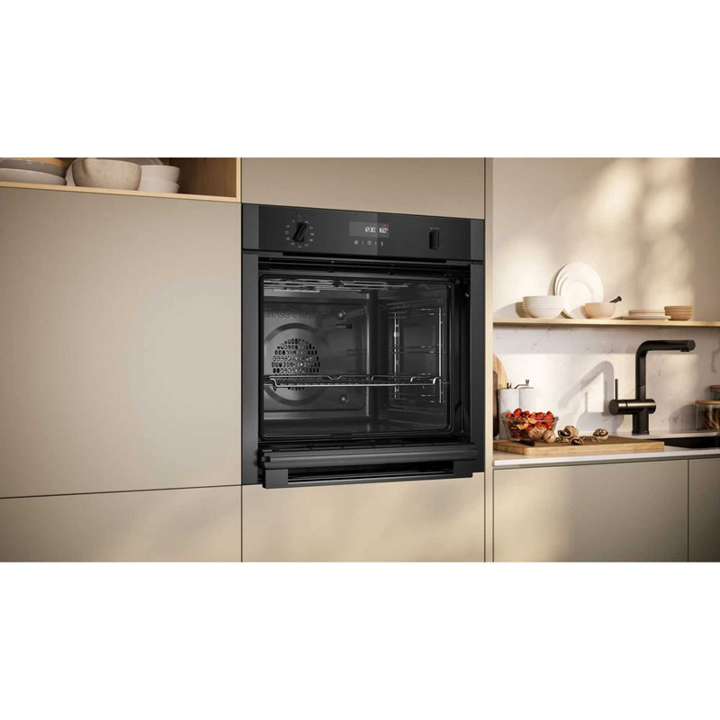 Neff B6ACH7AG7B - Graphite Single Oven - 71L - A+ Energy