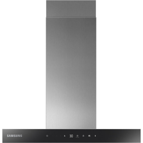 Samsung NK24C5703TS - Stainless Steel/Black Glass Chimney Extractor - Auto Connectivity - E Energy Rated