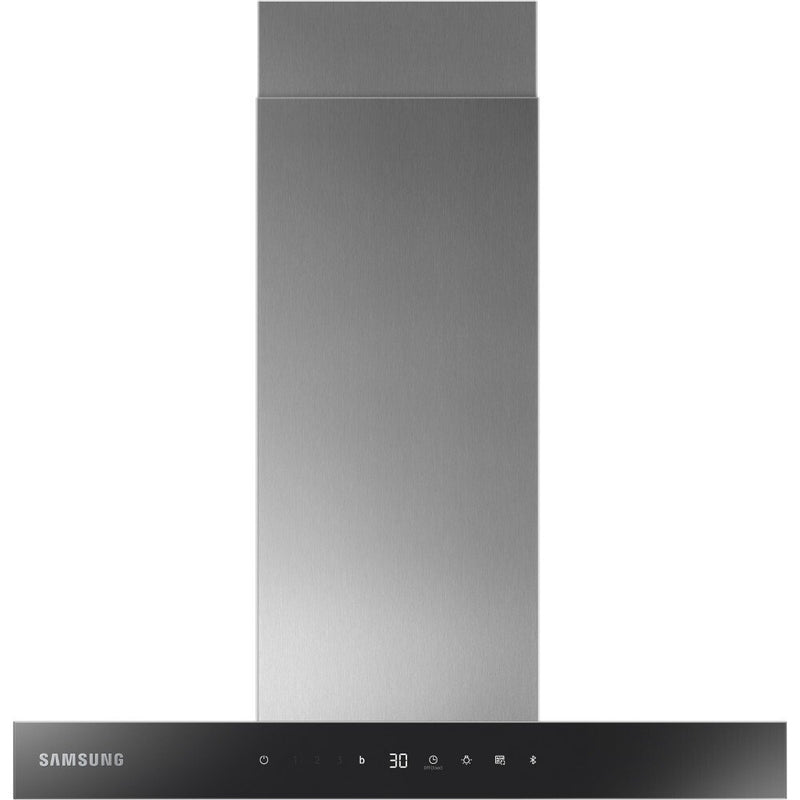 Samsung NK24C5703TS - Stainless Steel/Black Glass Chimney Extractor - Auto Connectivity - E Energy Rated