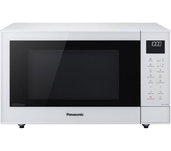 Panasonic NN-CT55RWBPQ - White Microwave - 27L Capacity - 1000W Max Power