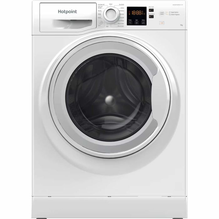 Hotpoint NSWF 7143 W UK - White 7KG Washing Machine - 1400 RPM - D energy