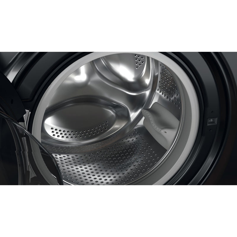 Hotpoint NSWM845CBSUKN Anti-Stain 8kg 1400rpm Washing Machine – Black - B Rated