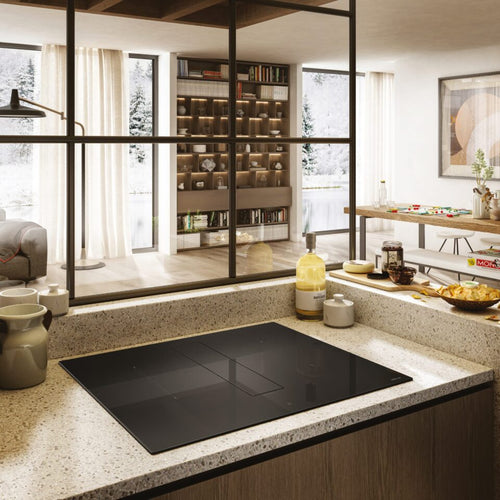 Elica NT-FIT-RAW-70 - Black Venting Hob - 72cm - A Rated