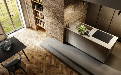 Elica NT-FIT-RAW-70 - Black Venting Hob - 72cm - A Rated