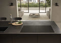Elica NT-FIT-XL-RAW - Matt Black Vented Induction Hob - 83cm 4 Zones - A Energy