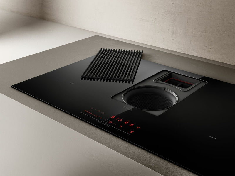 Elica NT-PRIME-DO - Black Induction Hob with Integrated Extraction