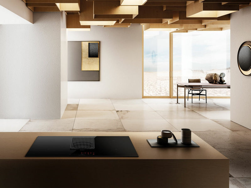 Elica NT-PRIME-DO - Black Induction Hob with Integrated Extraction