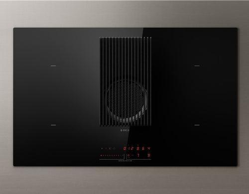 Elica NT-PRIME-DO - Black Induction Hob with Integrated Extraction