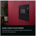 AEG OB6SM261UB - Black Built-In Microwave - 26L - 900W