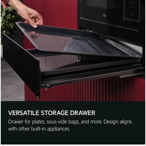 AEG OD8K11B - Black Warming Drawer - 20L