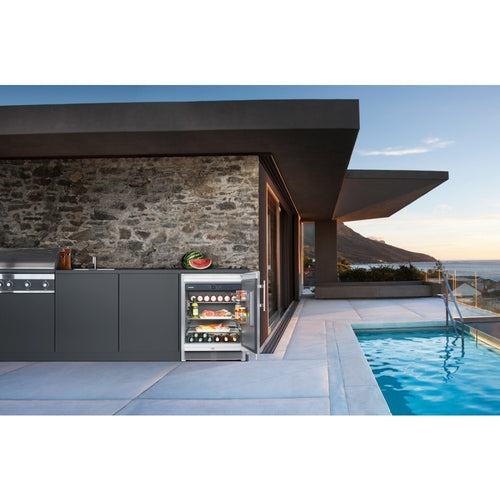 Liebherr OKes1750 - Stainless Steel Outdoor Wine Cooler - 109L Capacity - B Energy Rated