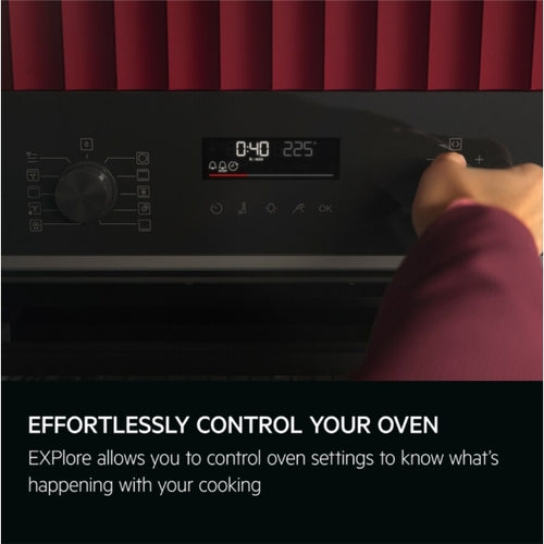 AEG OS6AB50AK - Black Built-In Single Oven - 71L - A+ Energy