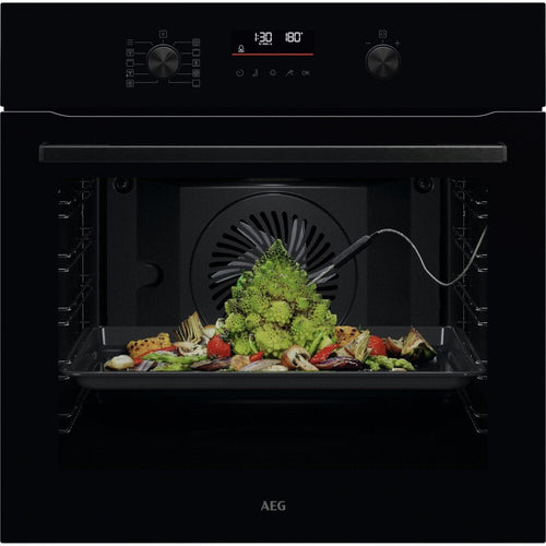 AEG OS6AB50AK - Black Built-In Single Oven - 71L - A+ Energy