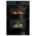 AEG OU5CP40B - Black Built-In Electric Double Oven - 66L + 46L - A Energy