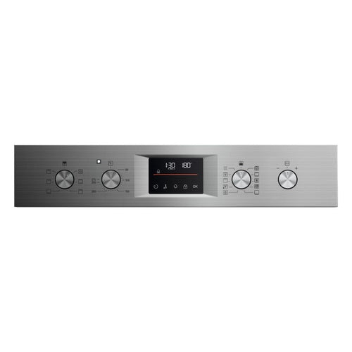 AEG OU5CP40M - Stainless Steel Built-In Electric Double Oven - 66L + 46L - A Energy