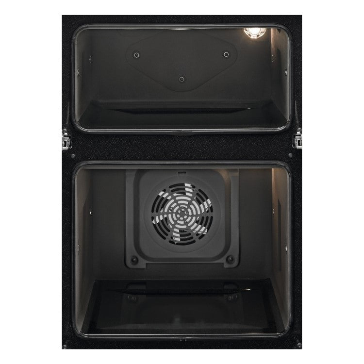 AEG OU5CP40M - Stainless Steel Built-In Electric Double Oven - 66L + 46L - A Energy