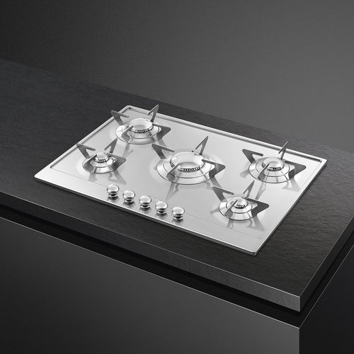 SMEG P705ES - Stainless Steel Gas Hob - 5 Cooking Zones