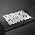 SMEG P705ES - Stainless Steel Gas Hob - 5 Cooking Zones