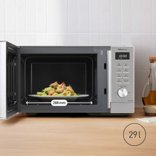 Panasonic NN-SD37QSBPQ - Stainless Steel Microwave - 29 Litres