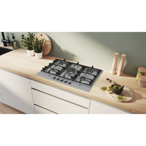 Bosch PCQ7A5I90 - Stainless Steel 5 Burner Gas Hob - 75cm Width