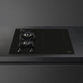 Smeg PM3643D - Black 4 Zone Mixed Fuel Hob