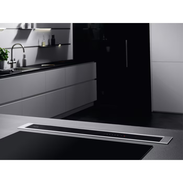 AEG DDE5980G - Black Downdraft Extractor Hood - A energy