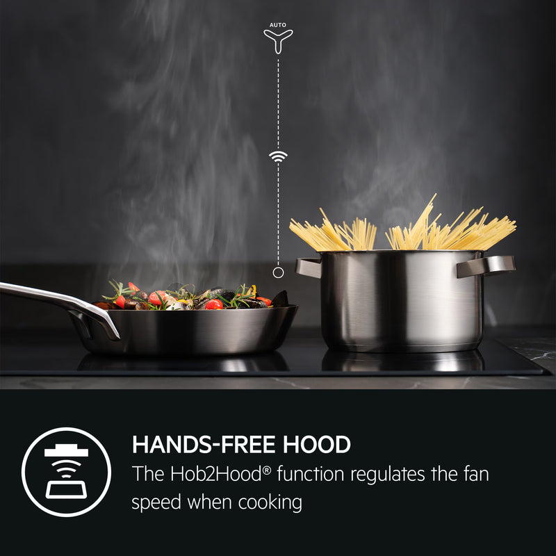 AEG GDE682HM - Stainless steel Integrated Integrated Extractor Hood - A+ energy