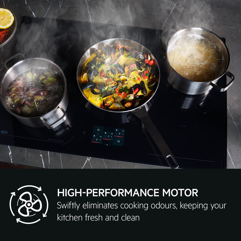 AEG GDE682HM - Stainless steel Integrated Integrated Extractor Hood - A+ energy