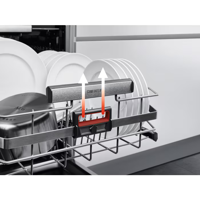 AEG FFB93807PM - Freestanding Dishwasher - D energy