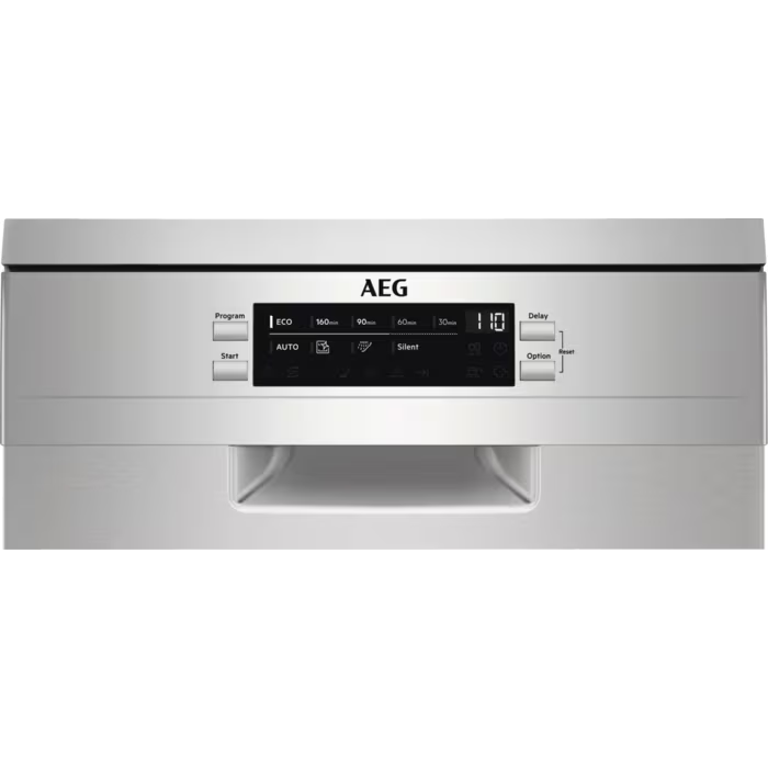 AEG FFB73527ZM - Stainless steel Freestanding Dishwasher - D energy