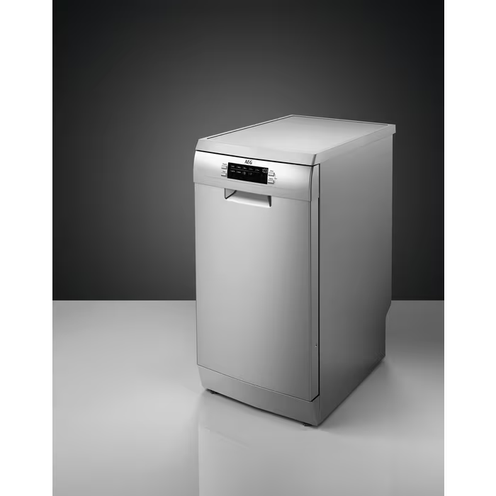 AEG FFB73527ZM - Stainless steel Freestanding Dishwasher - D energy