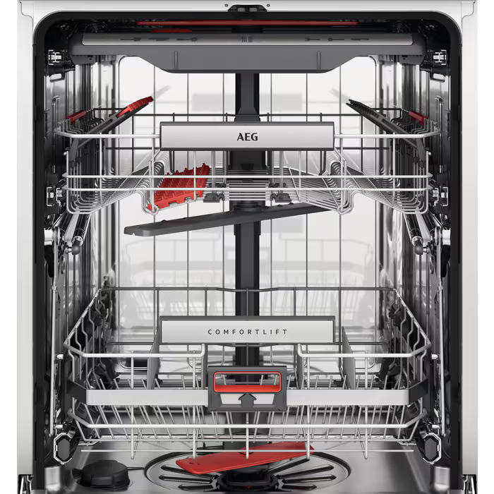AEG FFB93807PM - Freestanding Dishwasher - D energy